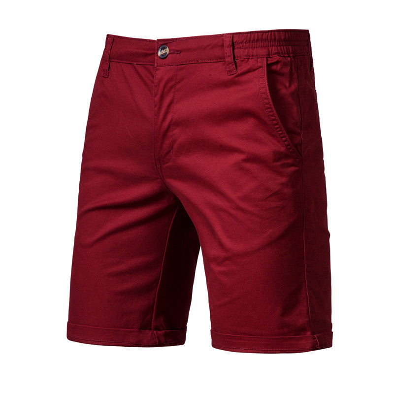Men's Slim Fit Casual Straight Shorts