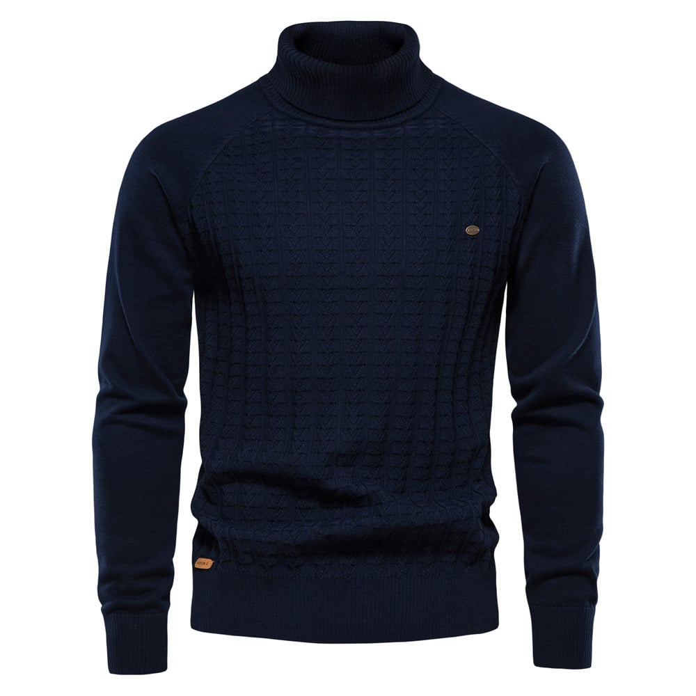 Men's Knitwear Business Casual Solid Color Sweater