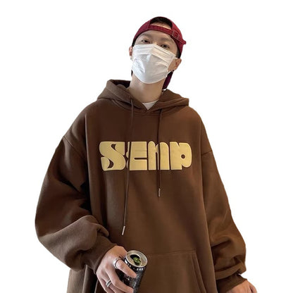 American-style Letter-print Sweatshirt For Spring And Autumn - Modernrush.us