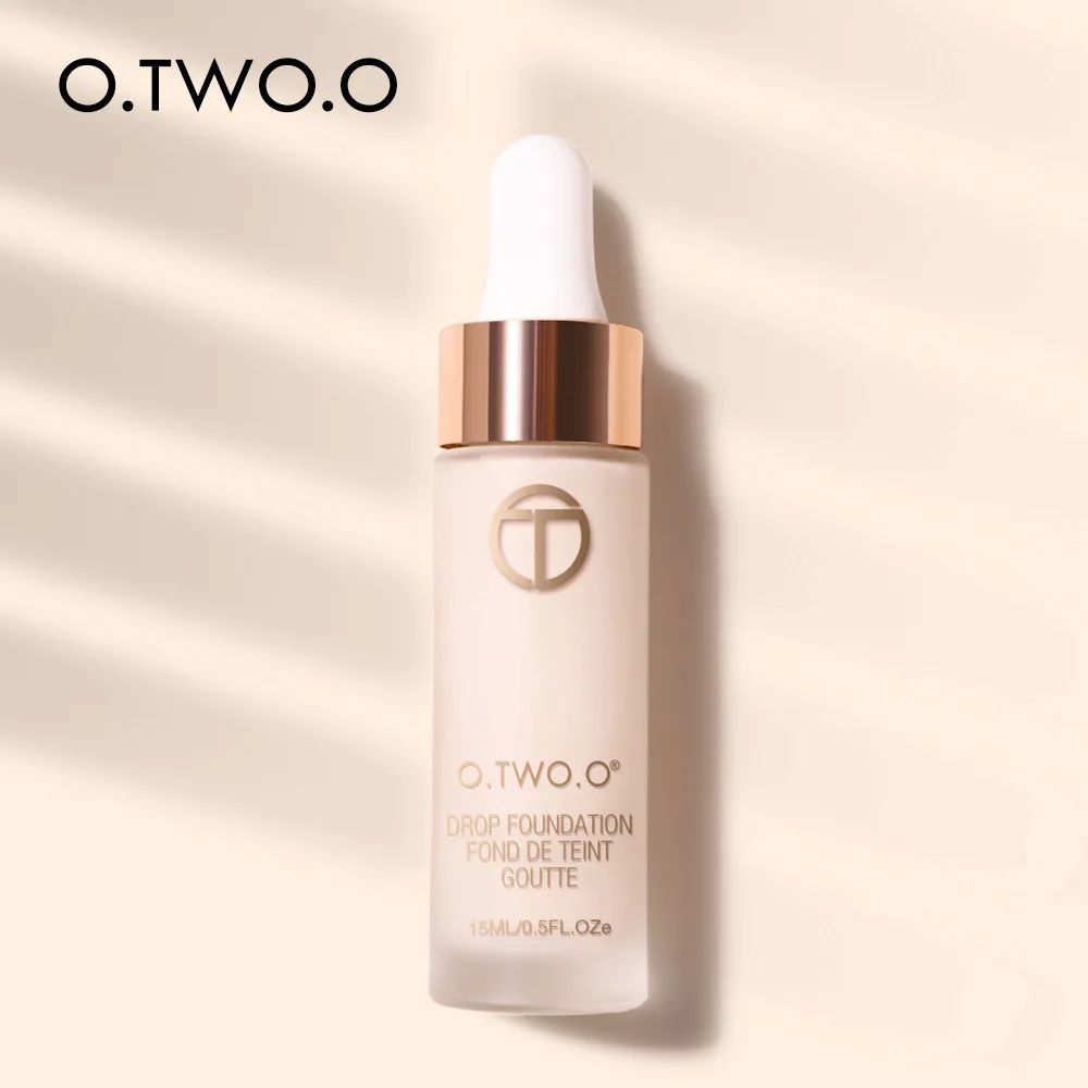 High Coverage Liquid Foundation & Concealer Dropper