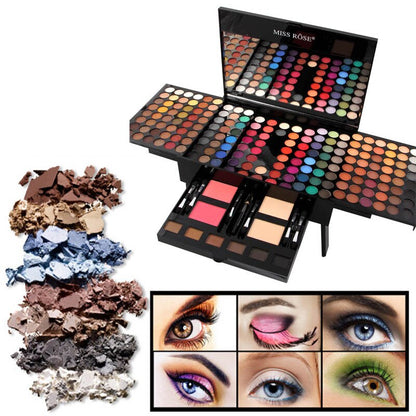 Piano-Shaped 180 Color Eyeshadow & Blush Palette - Modernrush.us