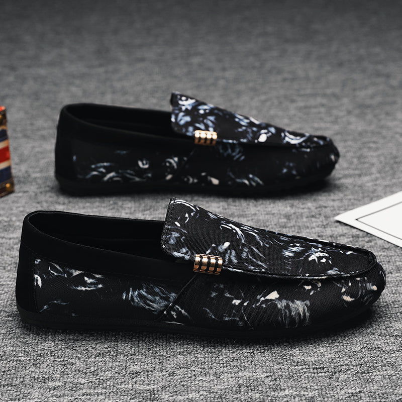 Men's Summer Canvas Slip-On Loafers Casual Shoes - Modernrush.us