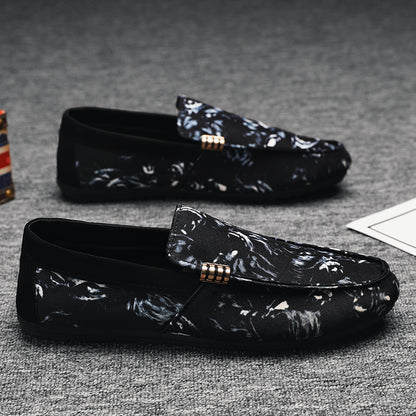 Men's Summer Canvas Slip-On Loafers Casual Shoes - Modernrush.us