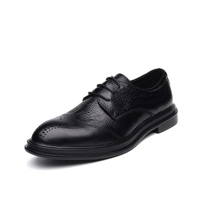 Men's Brogue Leather Shoes for Business and Casual Wear - Modernrush.us