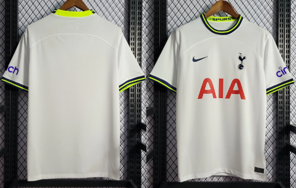 Tottenham Home Jersey 22/23 - White (Customizable)