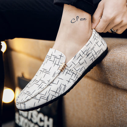 Men's Summer Canvas Slip-On Loafers Casual Shoes - Modernrush.us
