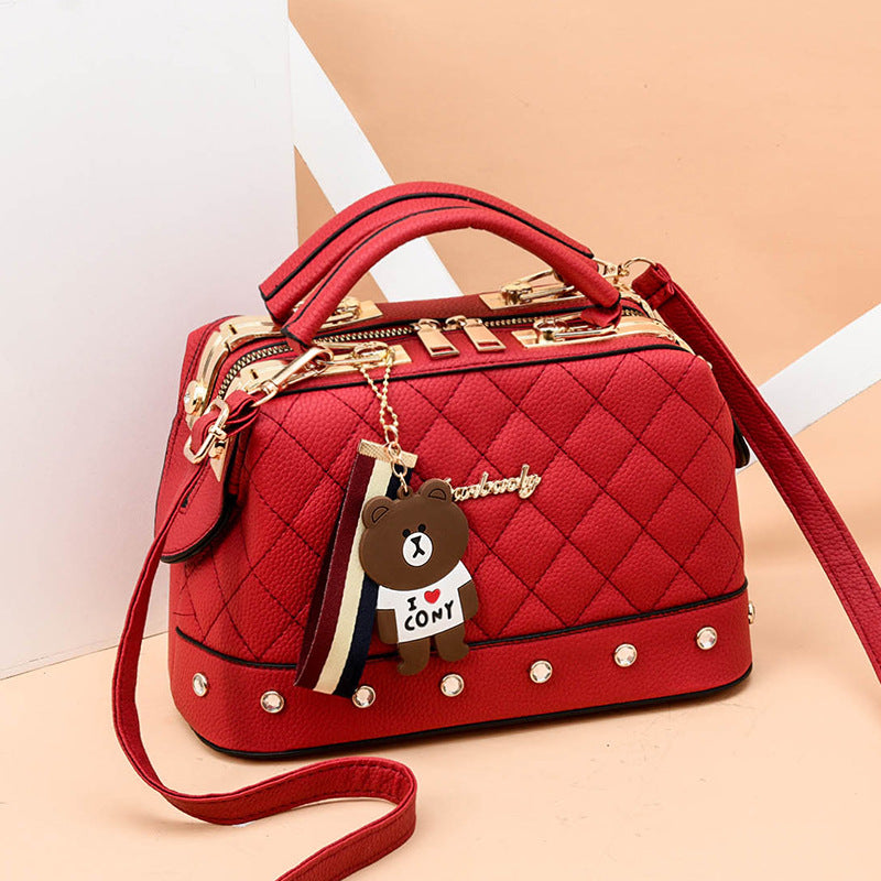Women's Trendy Small Square Messenger Bag