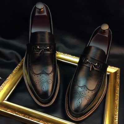 2018 Men's Brogue Dress Shoes - Stylish & Breathable - Modernrush.us