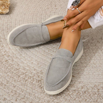 2023 Women's Slip-On Loafers Retro Casual Shoes - Modernrush.us