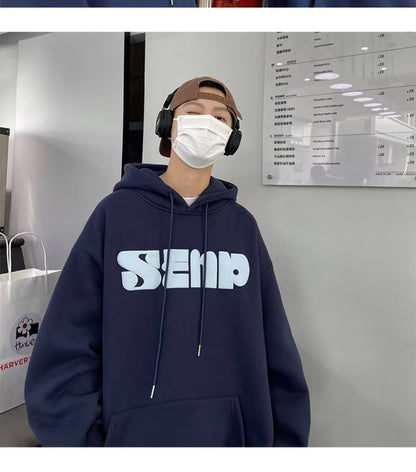 American-style Letter-print Sweatshirt For Spring And Autumn - Modernrush.us