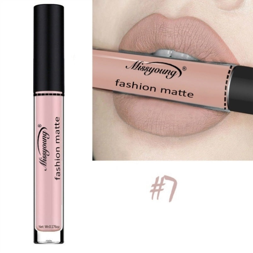 Non-Stick Matte Liquid Lipstick Lip Gloss Makeup