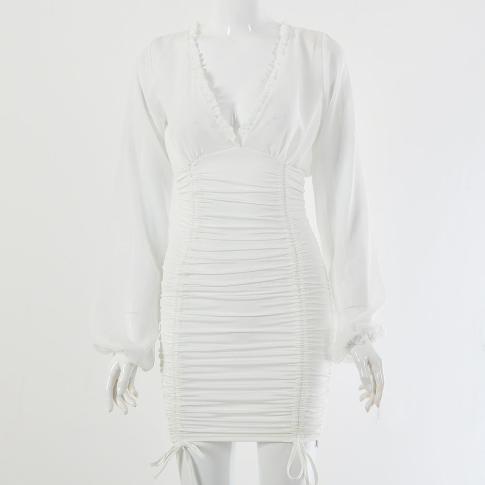 2019 Deep V Sexy Bodycon Dress for Night Out
