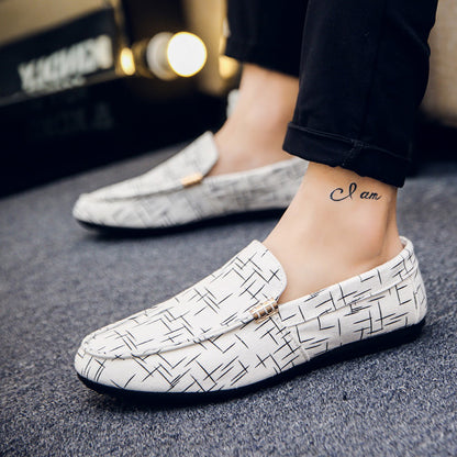 Men's Summer Canvas Slip-On Loafers Casual Shoes - Modernrush.us
