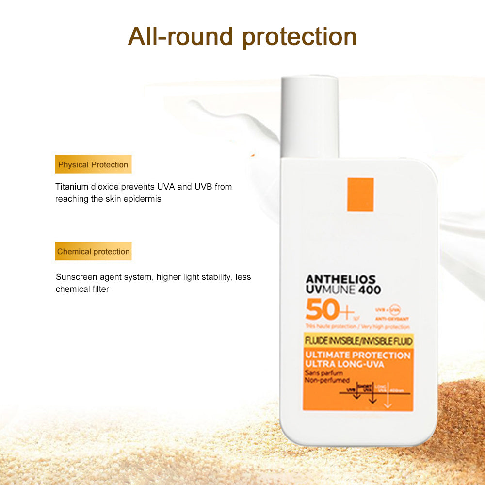 Lightweight SPF 50 Sunscreen for Sensitive Skin