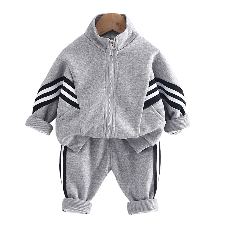 Stylish Boys' Sports Two-Piece Outfit for Spring/Fall