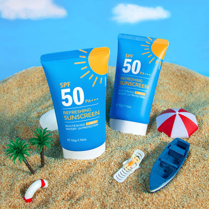 Moisturizing Whitening Sunscreen for Facial Skin Care - Modernrush.us