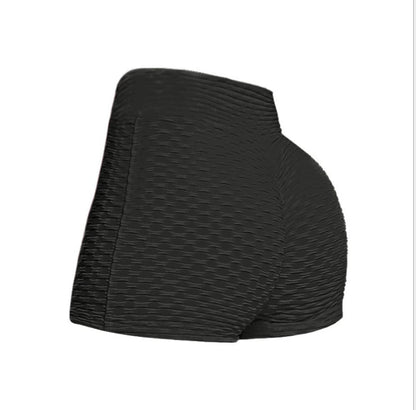 Peach Hip Bubble Fitness Yoga Shorts for Exercise - Modernrush.us