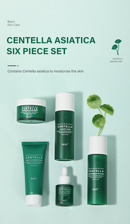 Private Label Skin Repair Centella Skin Care Kit Soothes Acne Face Care Centella Asiatica Extract Natural Facial Skin Care Set - Modernrush.us