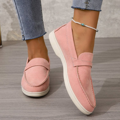 2023 Women's Slip-On Loafers Retro Casual Shoes - Modernrush.us