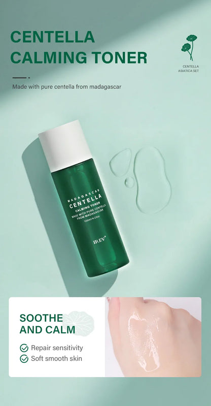 Private Label Skin Repair Centella Skin Care Kit Soothes Acne Face Care Centella Asiatica Extract Natural Facial Skin Care Set - Modernrush.us