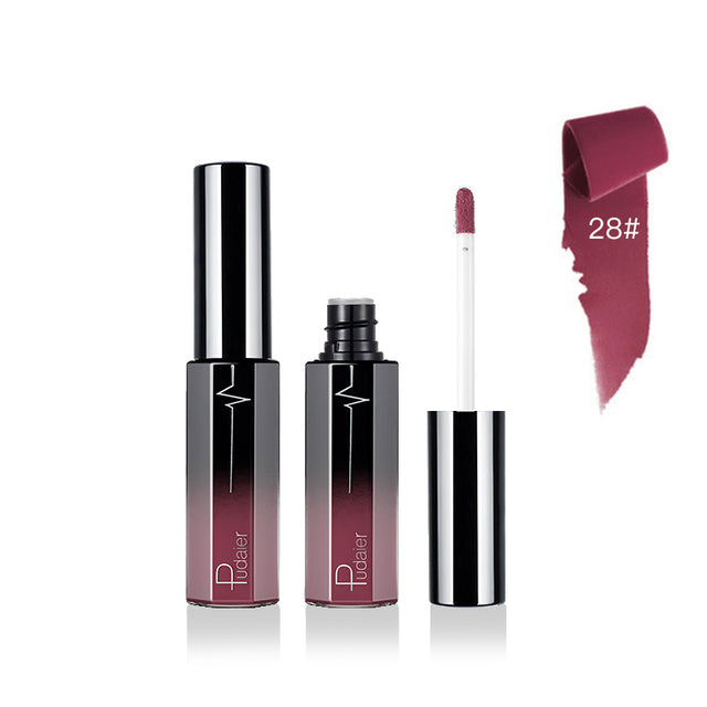 Pudaier 36 Color Matte Lip Gloss Liquid Lipstick (1pc)
