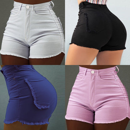Sexy High-Waisted Denim Shorts for Women - Modernrush.us
