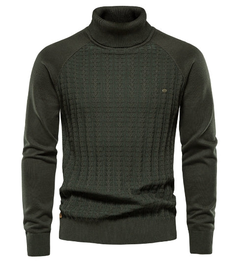 Men's Knitwear Business Casual Solid Color Sweater