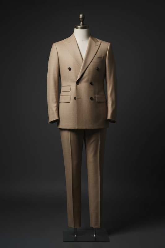 Beige Suit