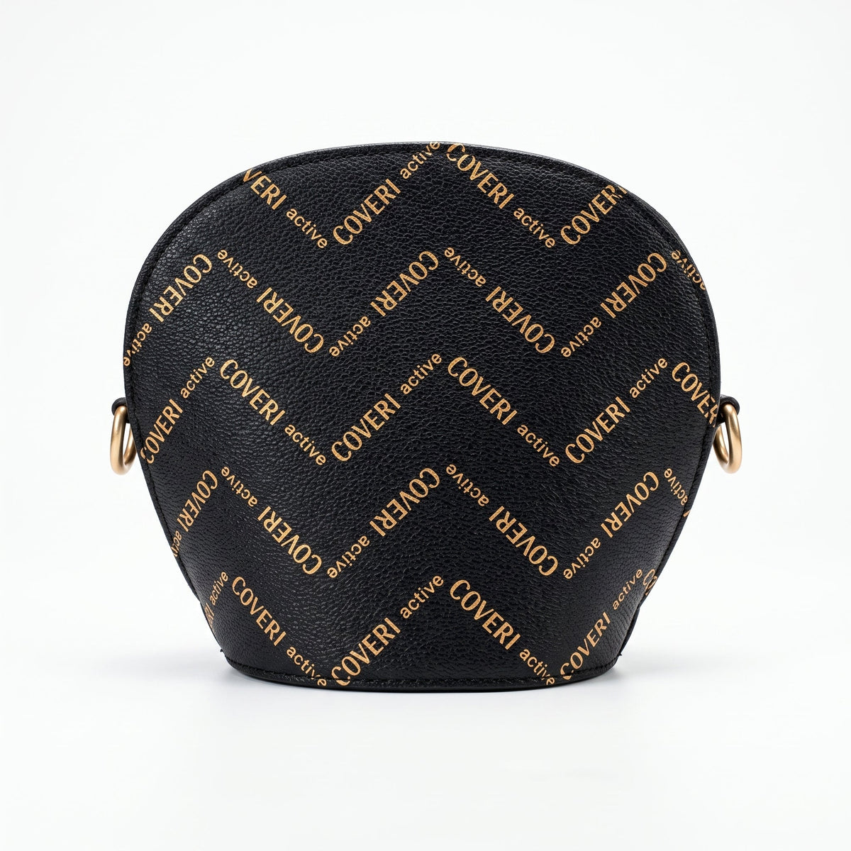 Coveri Active Borsa a Tracolla Tonda, Monogram con Farfalle