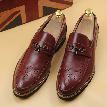 2018 Men's Brogue Dress Shoes - Stylish & Breathable - Modernrush.us