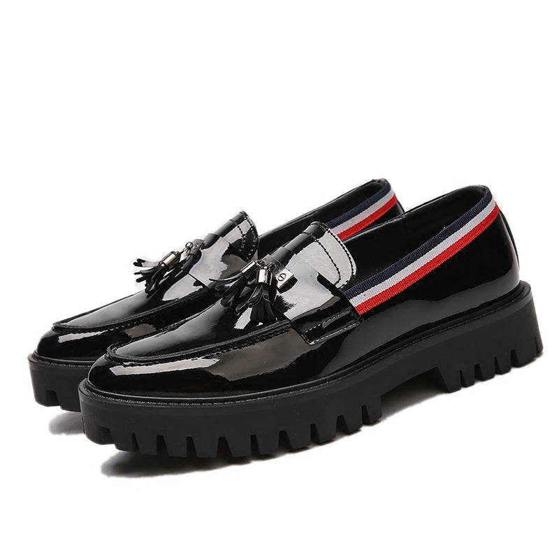 Men's Casual Leather Shoes - Spring British Style
