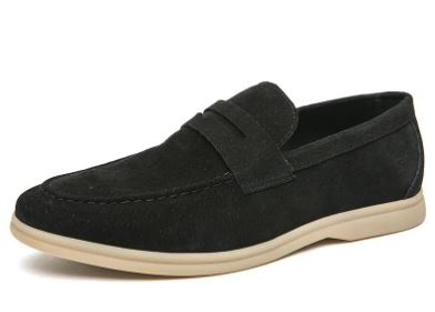 Men's Classic Slip-On Formal Business Leather Loafers - Modernrush.us