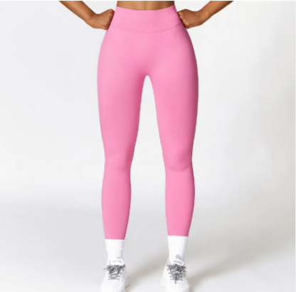 High Waist Hip Lift Brushed Yoga Pants Women's Fitness Pants - Modernrush.us