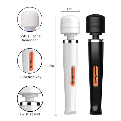 Magic Massager Wand Vibration 10 Speeds Vibrating Massage Full Body Magic Therapy Motor - Modernrush.us