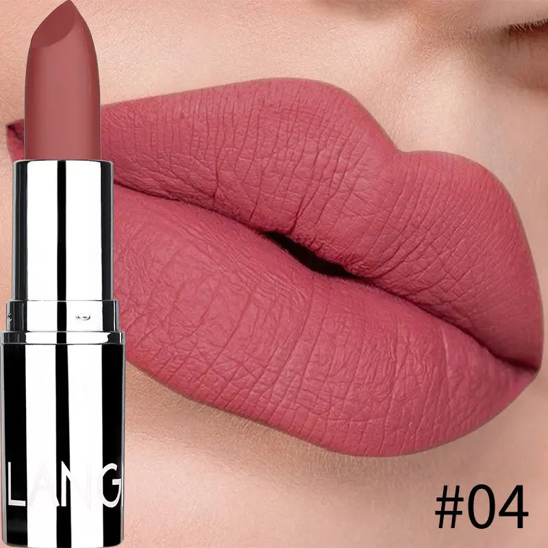Matte Waterproof Velvet Lipstick - 8 Colors Available