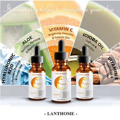 Hyaluronic Acid Vitamin C Serum for Hydration & Brightening - Modernrush.us
