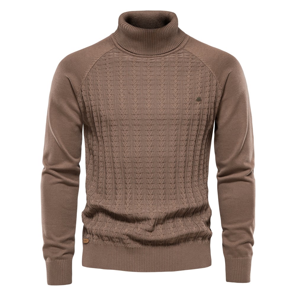 Men's Knitwear Business Casual Solid Color Sweater