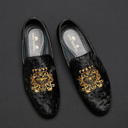 Men's Suede Loafers - Model 1513, Large Sizes - Modernrush.us
