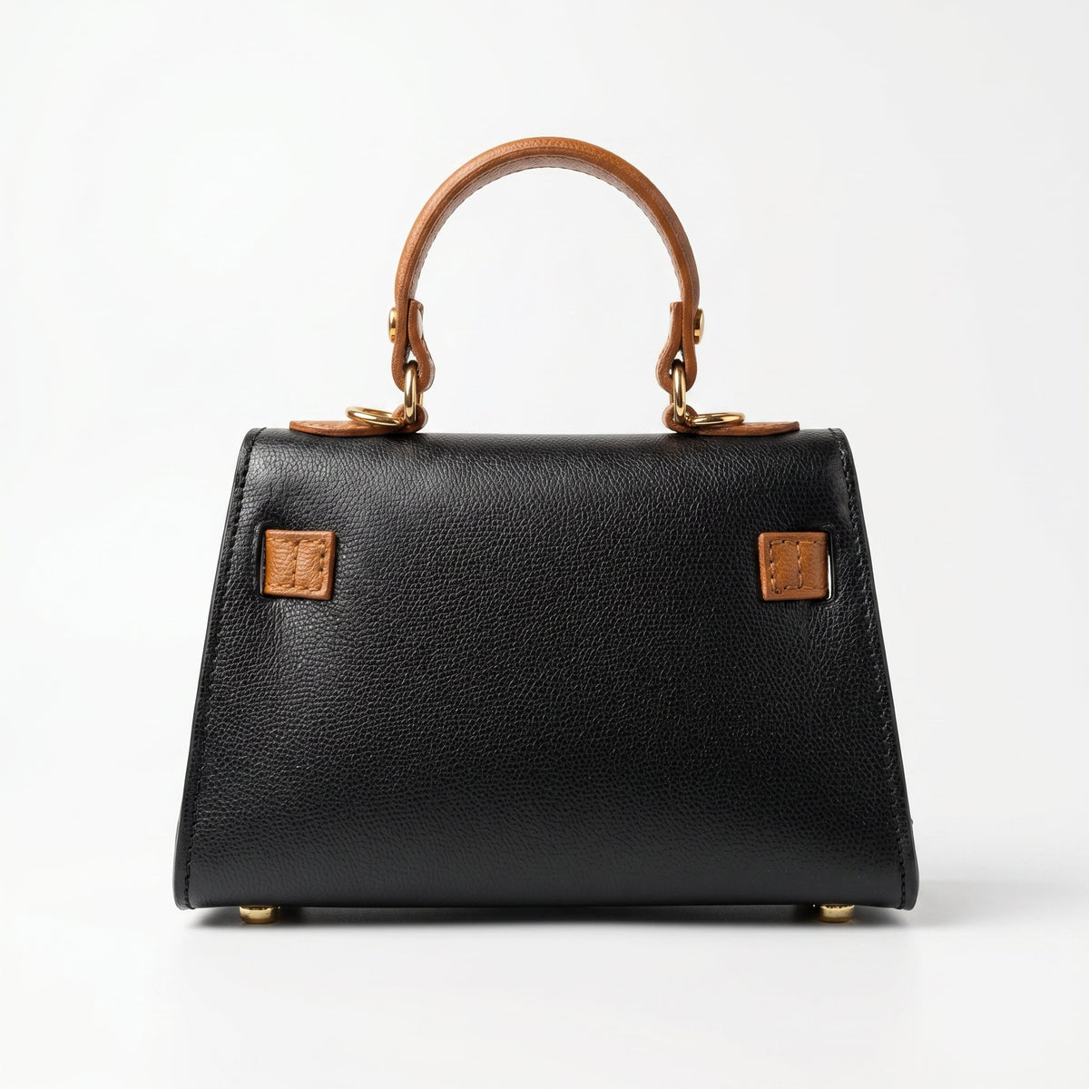 Mini Beky Borsa a Mano in Vera Pelle