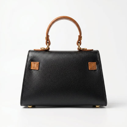 Mini Beky Borsa a Mano in Vera Pelle