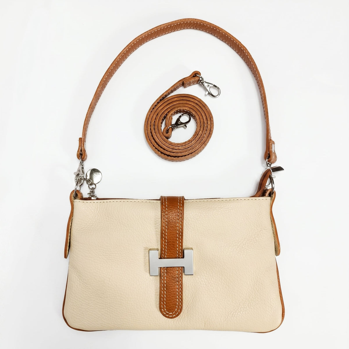 Matilde Borsa a Spalla in Vera Pelle