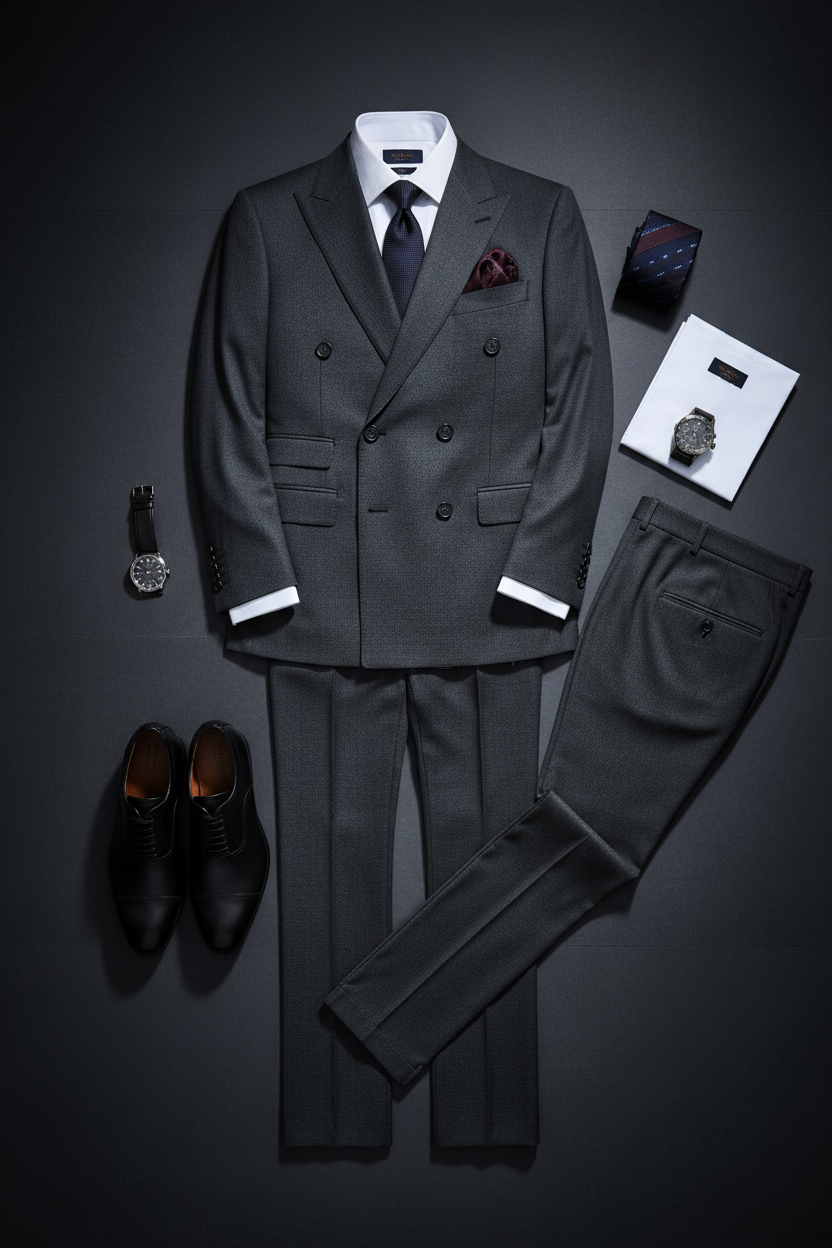 Charcoal Grey Suit