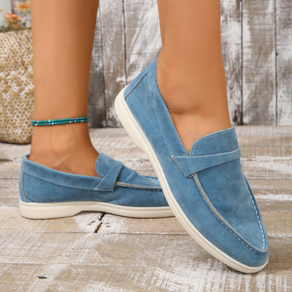 2023 Women's Slip-On Loafers Retro Casual Shoes - Modernrush.us