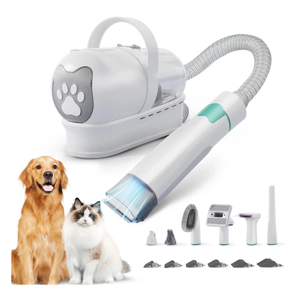 Pet Multi-Purpose Hair Clipper - Professional for Cats and Dogs - Electric Shaving Shears - Multi-functional Hair Trimmer - Shave Cat and Dog Fur - Electric Shaving Tool - Hair Absorption - Modernrush.us