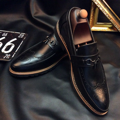2018 Men's Brogue Dress Shoes - Stylish & Breathable - Modernrush.us