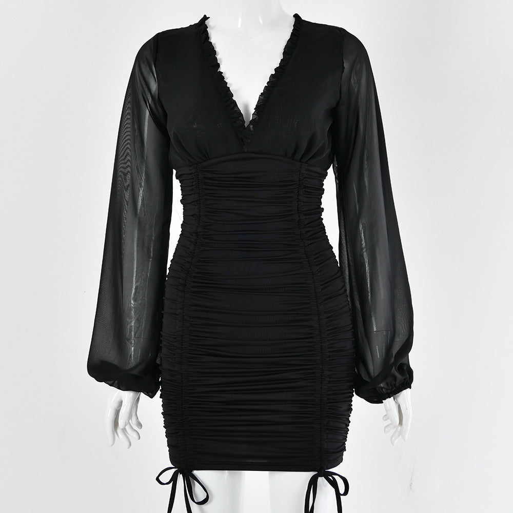 2019 Deep V Sexy Bodycon Dress for Night Out