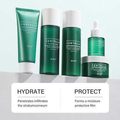 Private Label Skin Repair Centella Skin Care Kit Soothes Acne Face Care Centella Asiatica Extract Natural Facial Skin Care Set - Modernrush.us