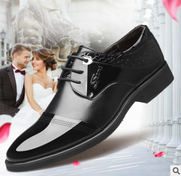 Men's Leather Dress Shoes - Stylish Lace-Up Formal Footwear - Modernrush.us