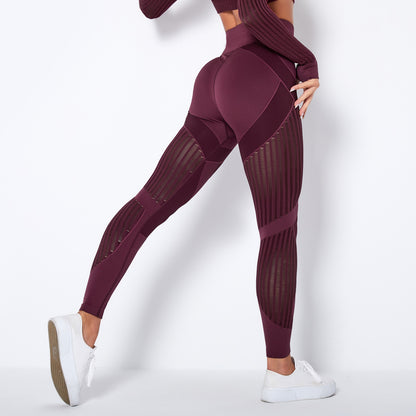 High Waist Seamless Yoga Pants for Women - Modernrush.us