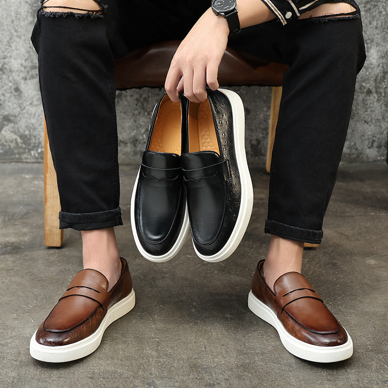 Men's Summer Breathable Loafers - Stylish Casual Shoes